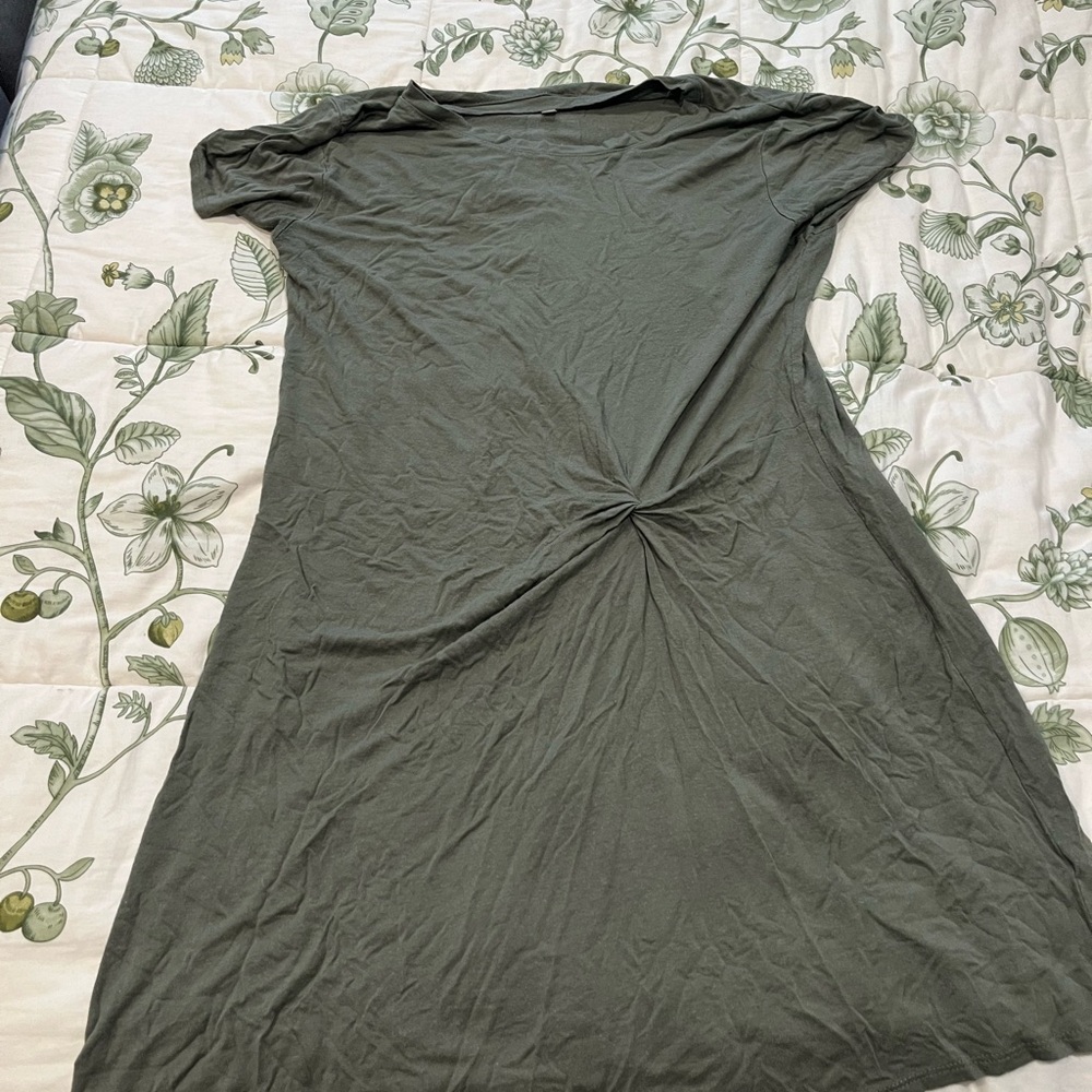 Magic Fit Sage Green Casual Dress